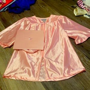 Kids size small cap and gown